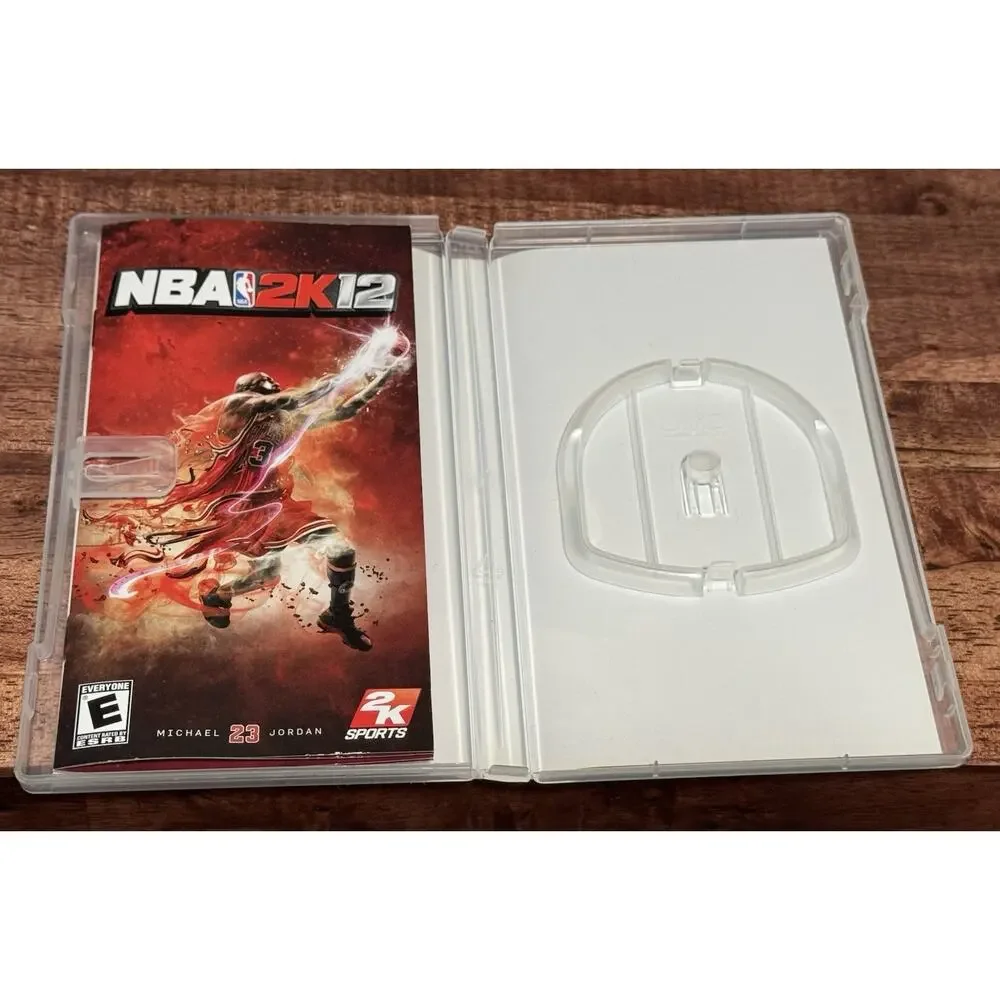 NBA 2K12 (Sony PSP, 2011) Michael Jordan Artwork CASE AND MANUAL ONLY! No Game